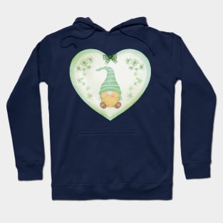 Irish Heart Gnome Hoodie